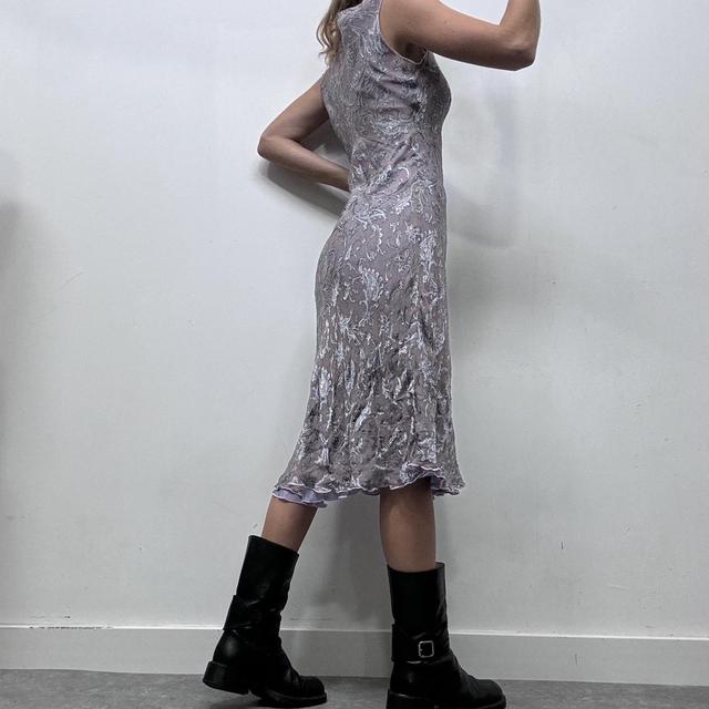Floral paisley silk fairy dress