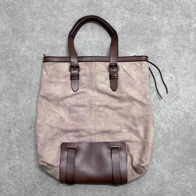 Distressed archival diesel shoulder bag bag