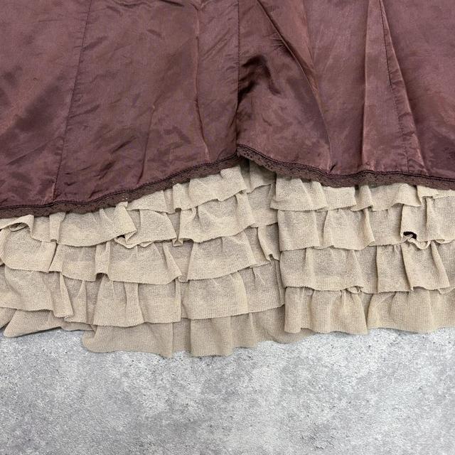 Silky ruffle bloomer skirt