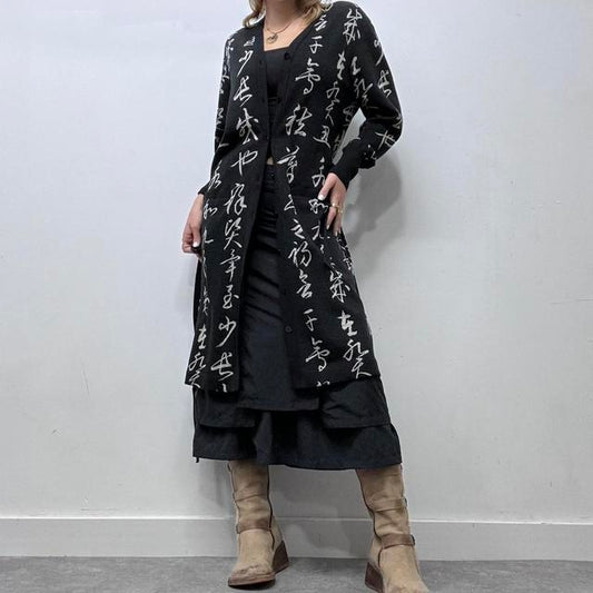 Vintage japanese designer cardigan