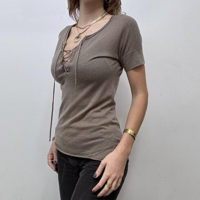Vintage cashmere knitted top