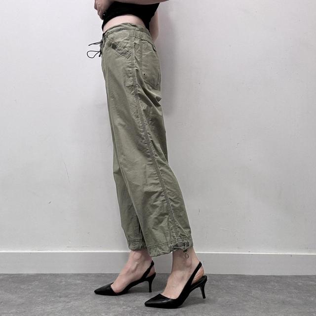 Khaki tech cargo pants