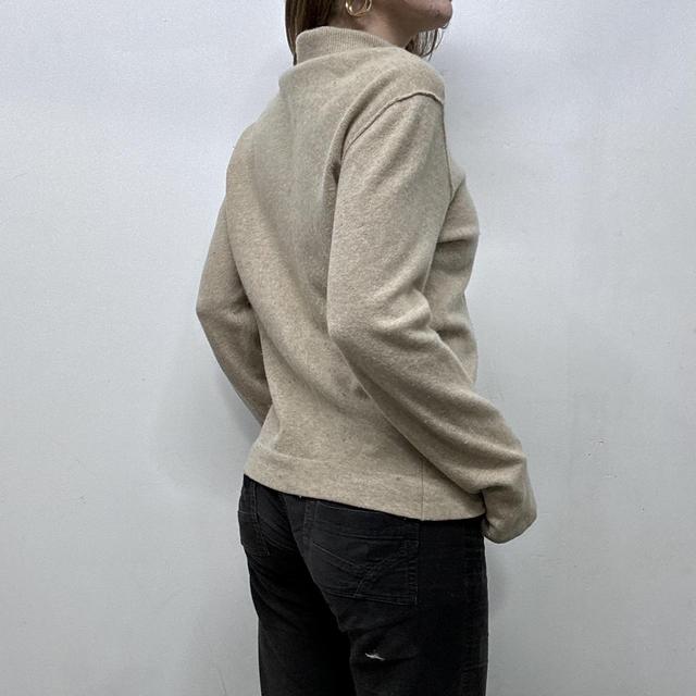 Tan brown slouchy cashmere jumper
