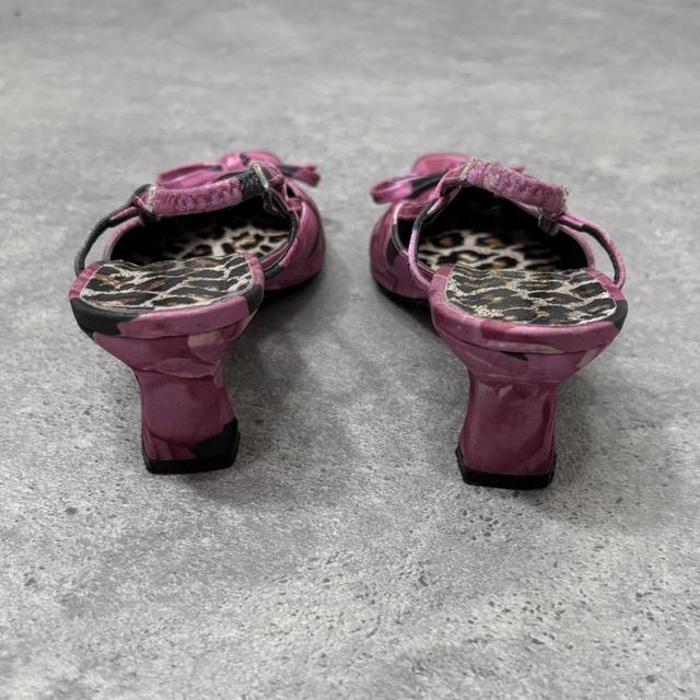 Vintage kitten heel y2k shoes