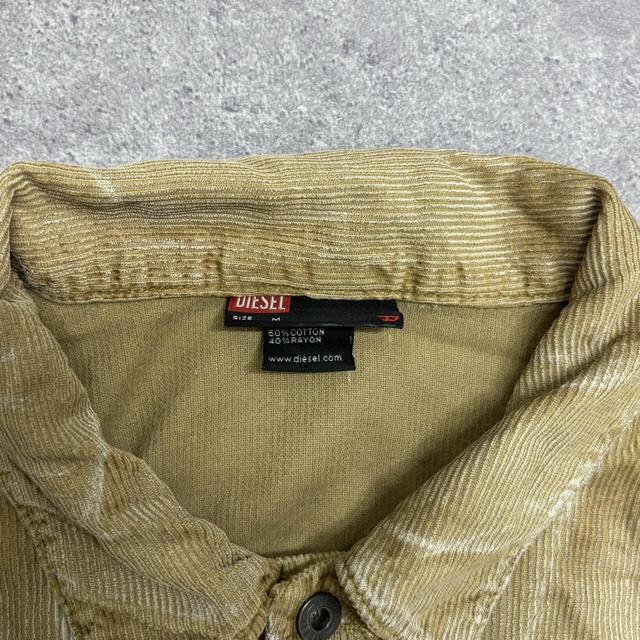 Cropped cord diesel jacket