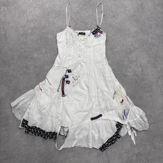 White corset fairy dress