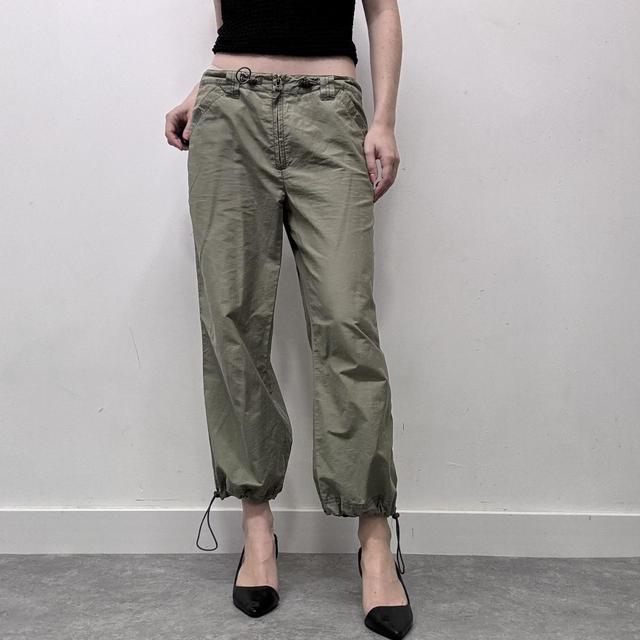Khaki tech cargo pants
