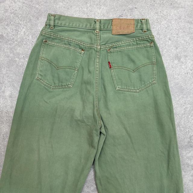 Green vintage levis jeans
