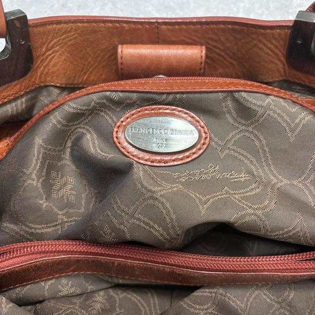 Woven leather shoulder bag