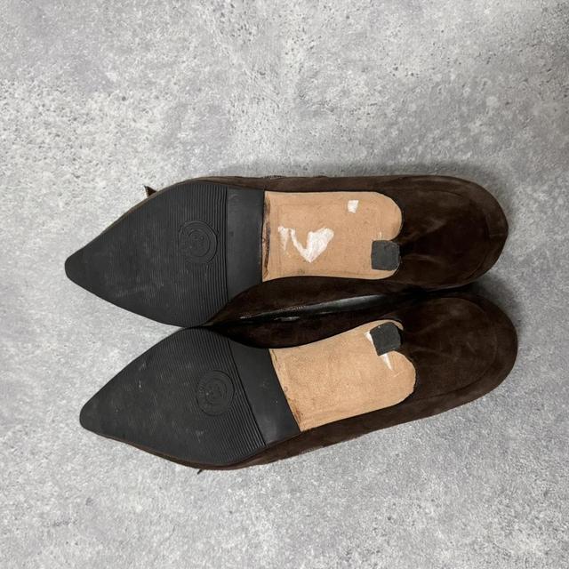 Vintage bow kitten heel y2k shoes
