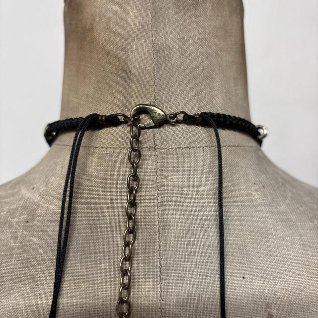 Pearl coin charm necklace