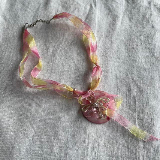 Fairy Pearl beaded necklace