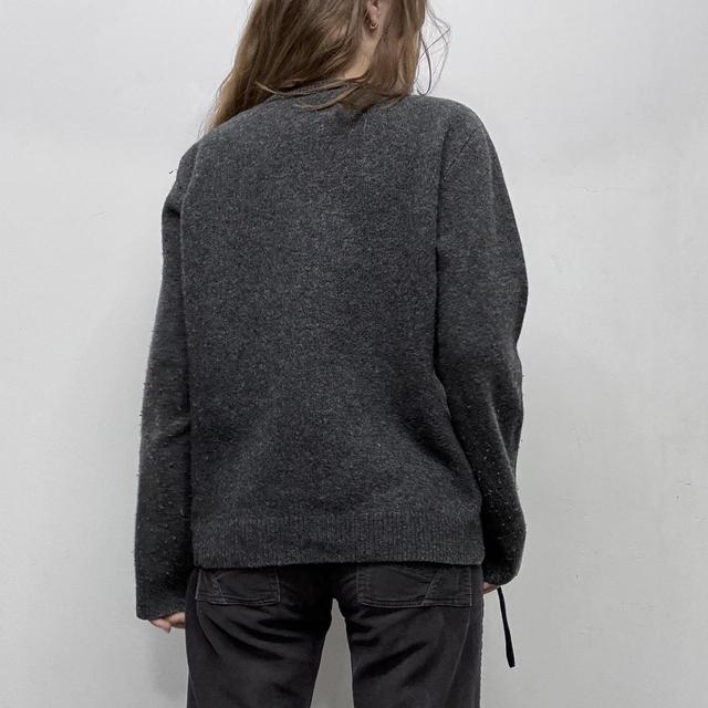 Grey Carhartt slouchy knit wool jumper