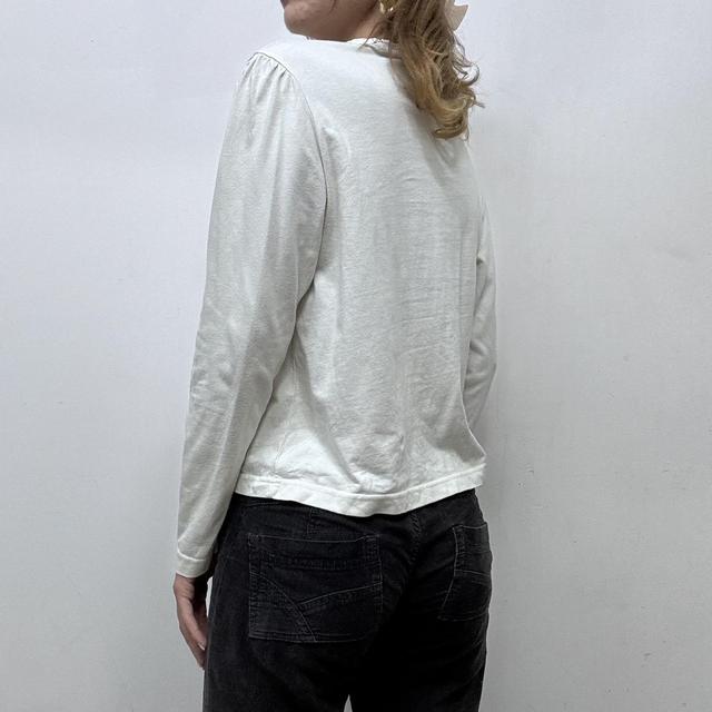 White lace Laura Ashley shirt