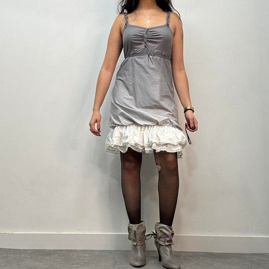 Cop Copine ruffle puff dress