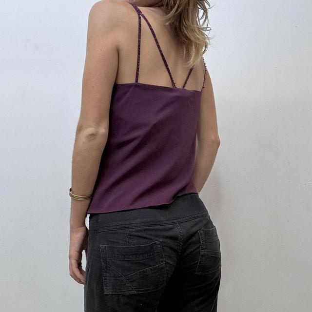 Gathered draped bustier cami