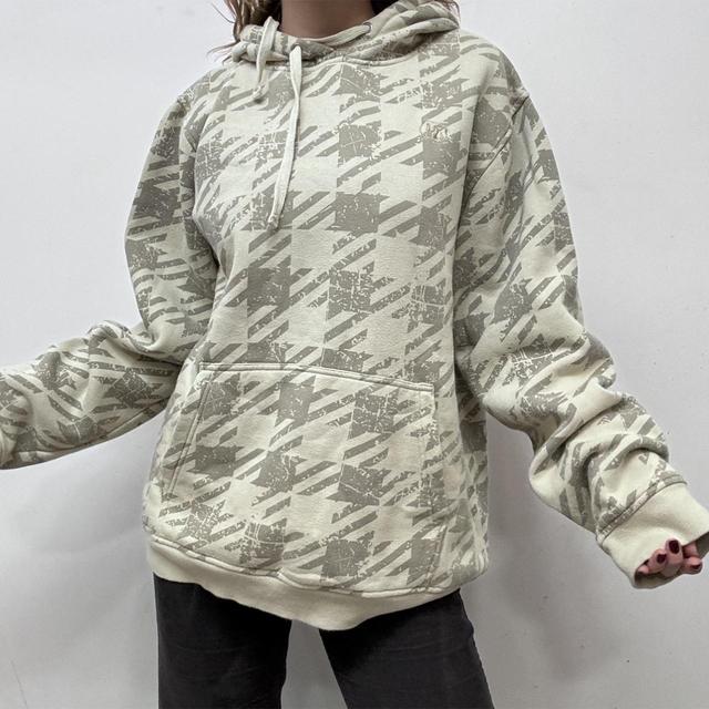Graphic slouchy oversized hoodie