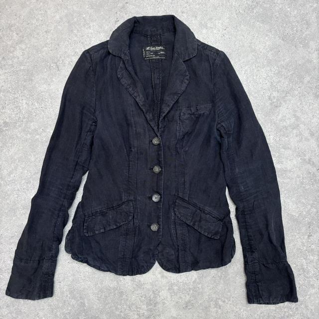 Distressed black allsaints jacket