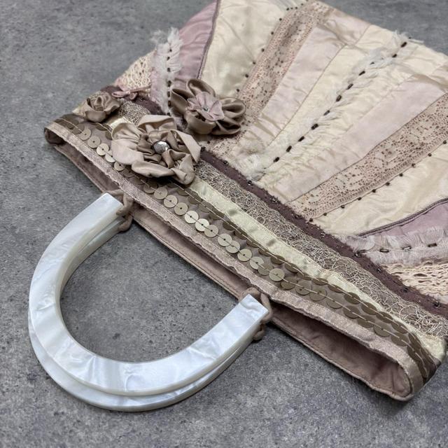 Lace coquette bag