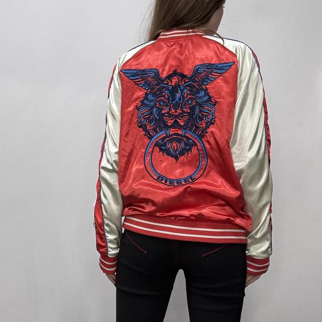 Diesel silky slouchy bomber jacket