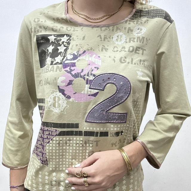 Graphic Y2K printed T-shirt