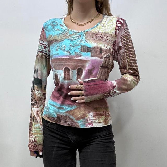Vintage graphic graffiti T-shirt