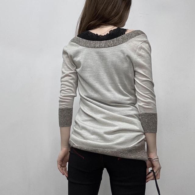 Slouchy wide neck allsaints jumper
