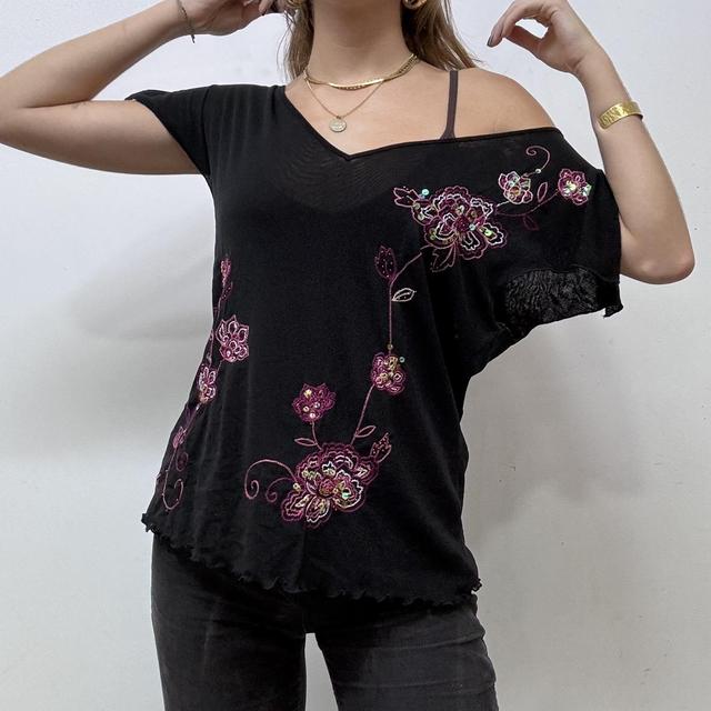 Mesh butterfly Y2K fairy vest