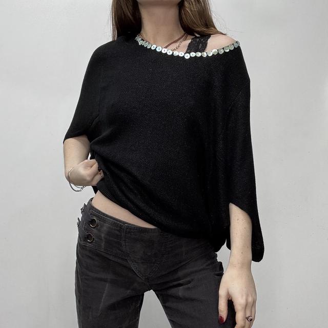 Slouchy oversized knit jumper