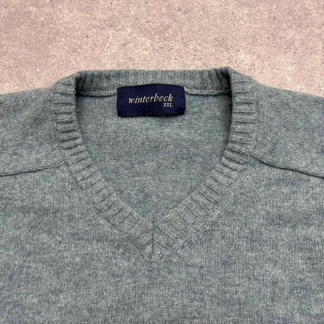 Oversized wool knit slouchy jumper