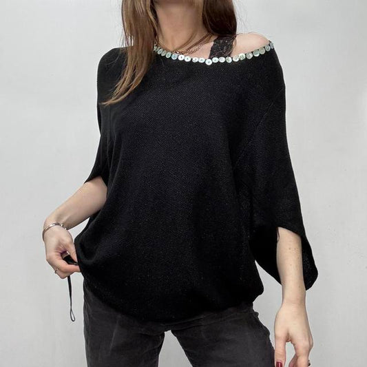 Slouchy oversized knit jumper