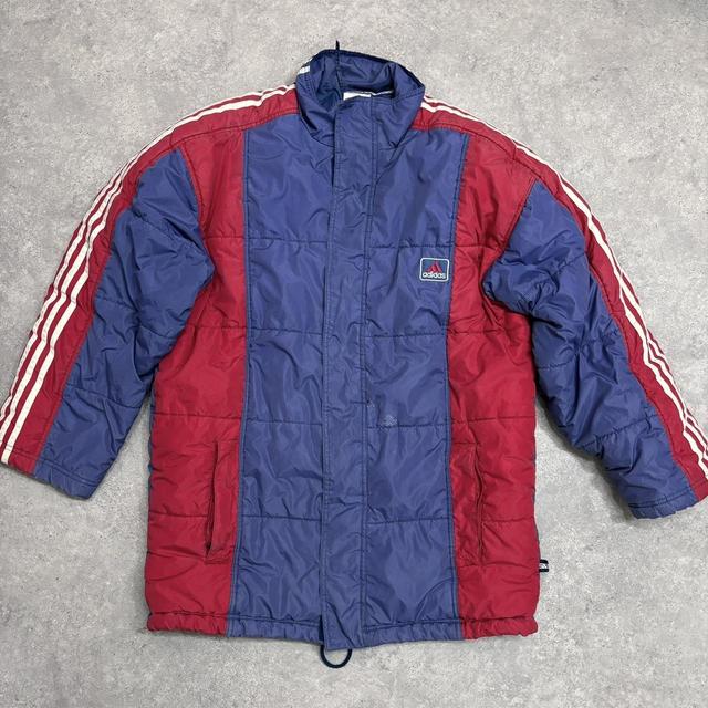 90s adidas puffa jacket
