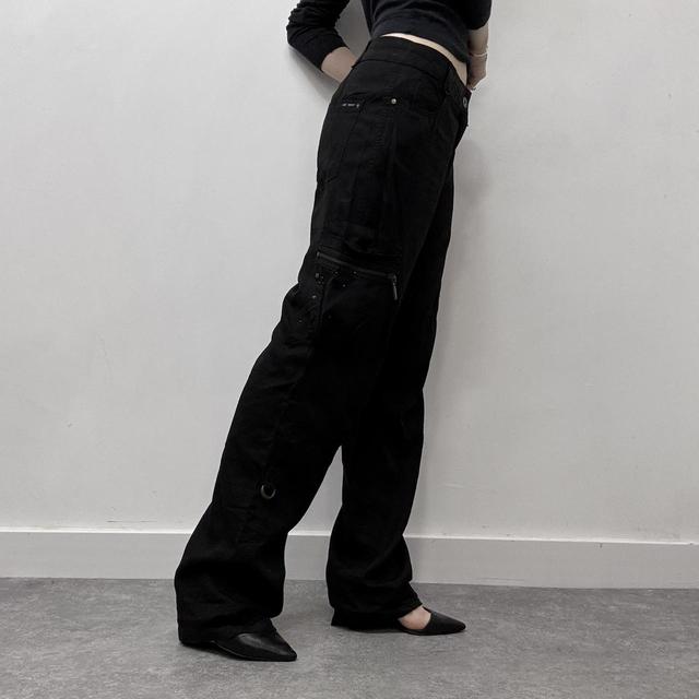 Cop copine black cargo pants