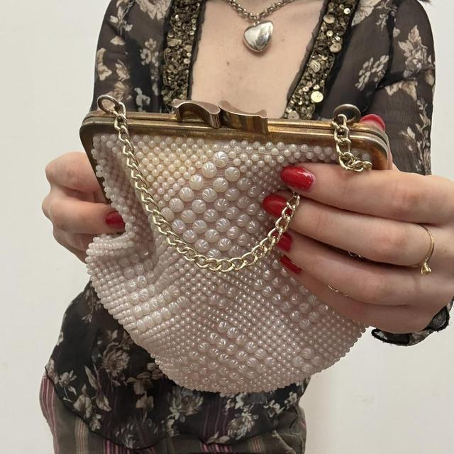 Vintage mini beaded purse