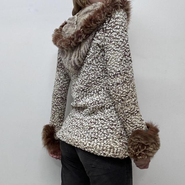 Fairy knit hoodie jumper