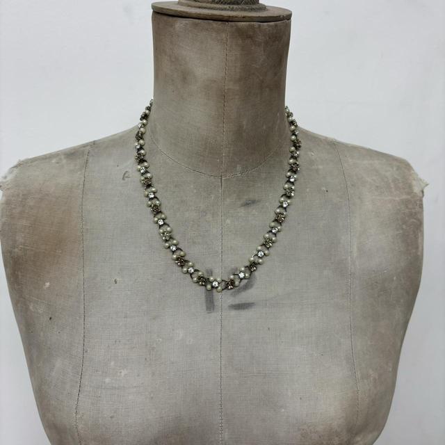 Regency pearl beaded necklace