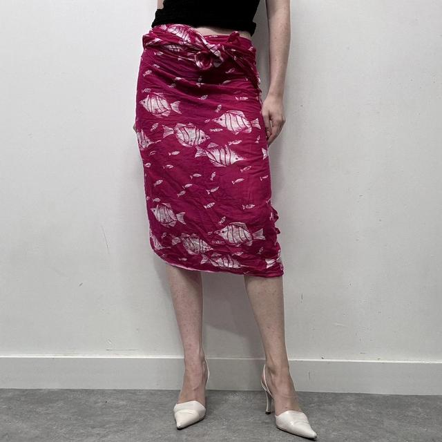 Vintage wrap skirt sarong