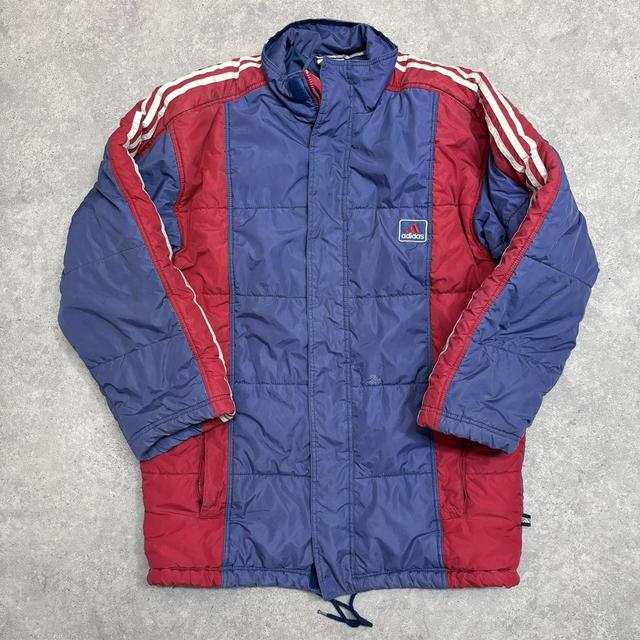 90s adidas puffa jacket