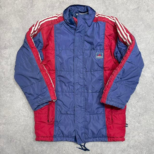 90s adidas puffa jacket