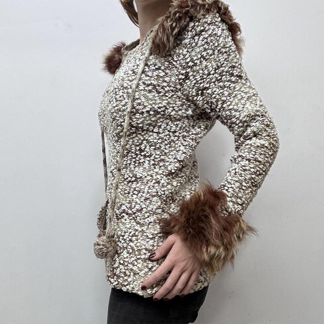 Fairy knit hoodie jumper