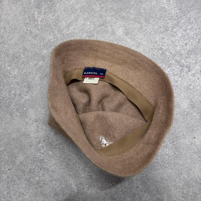 Kangoal brown fur bucket hat