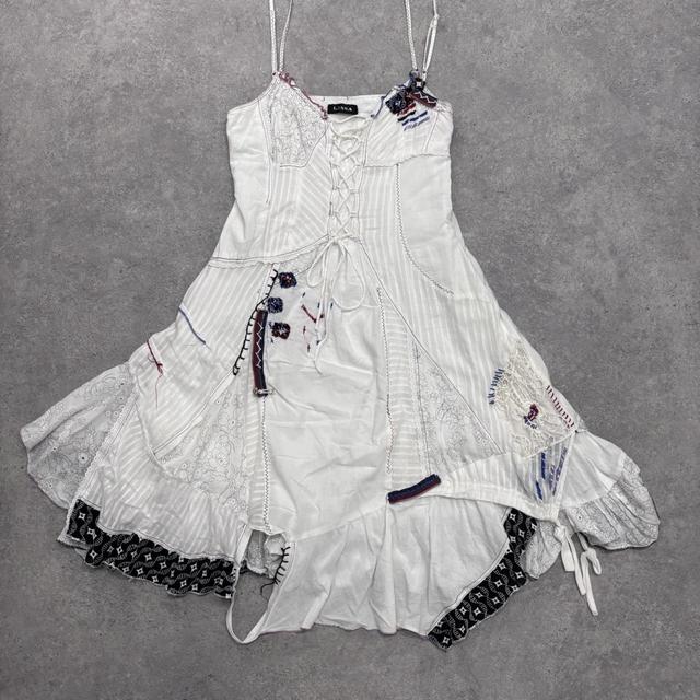 White corset fairy dress