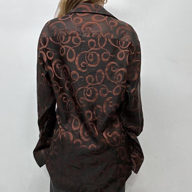 Vintage printed versace shirt