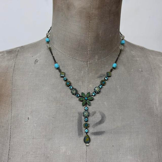 Drape boho fairy necklace