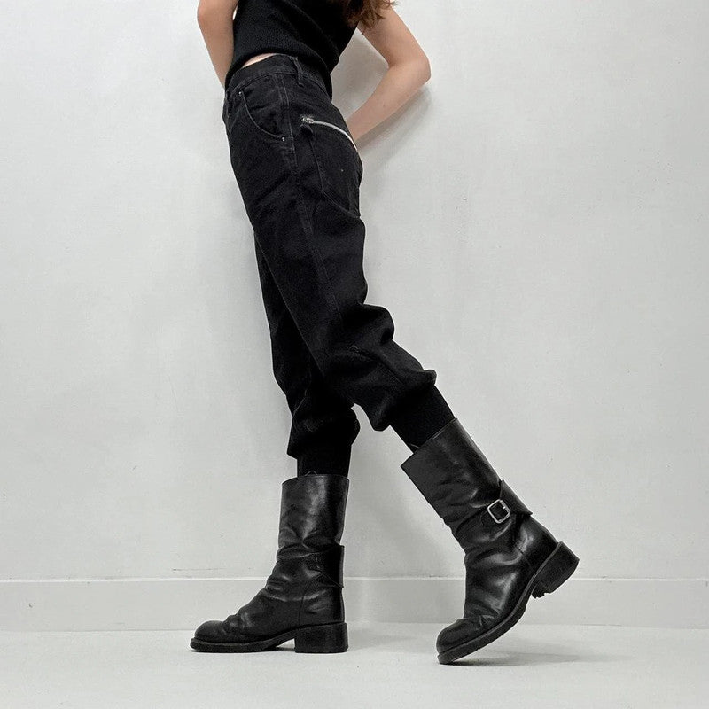 Diesel baggy grunge rib trousers