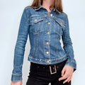 fitted french connection denim jacket