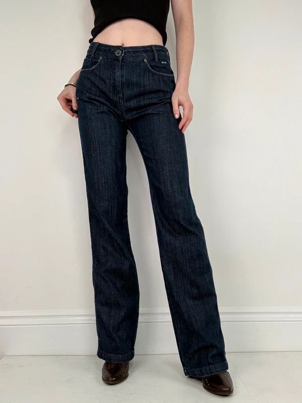Dark denim saint James French straight leg jeans