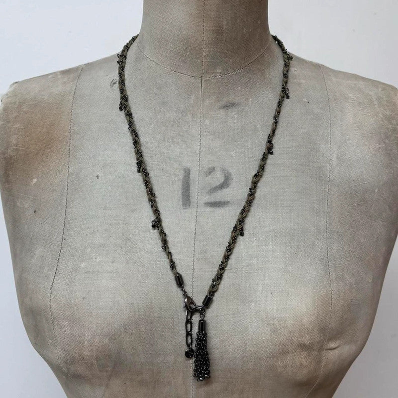 grunge chain necklace