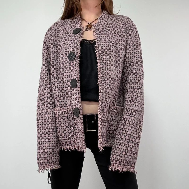 Oversized polkadot Cardigan