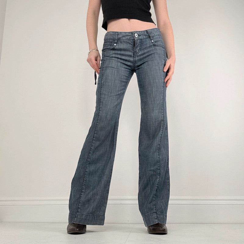 wide leg flared  bootcut jeans